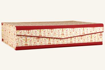 Florentine paper colorful gold handmade box